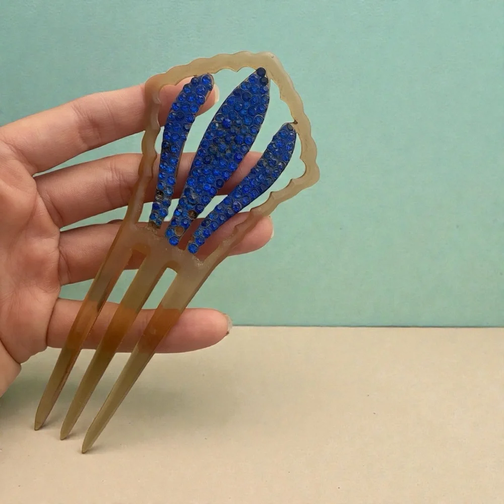 1920’s Vintage Celluloid Hair Comb